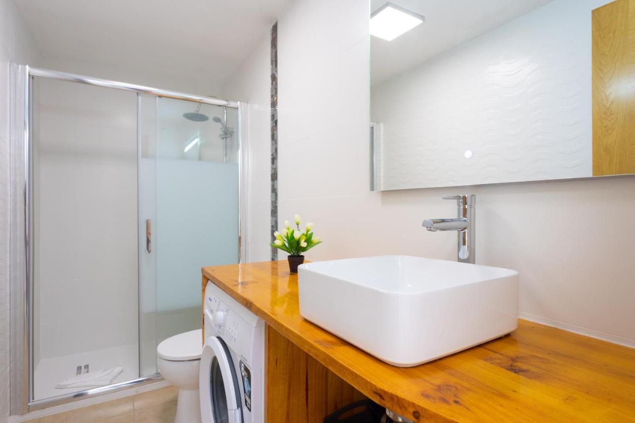 Playa San Juan with sea view Apartment Bagian luar foto